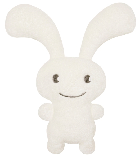 Trousselier Peluche Hochet Funny Bunny Ivoire 24 cm